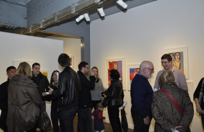 Two exhibitions open to a huge crowd!