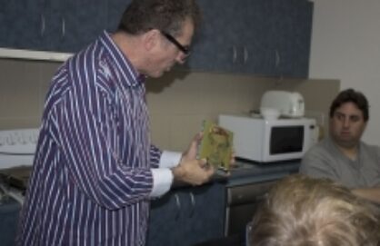 Jim Pavlidis visits The Northcote Penguins