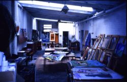 Arts Project Australia studio in the 1970s