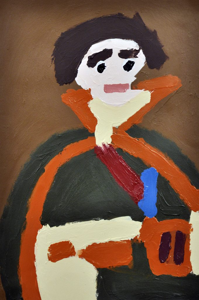 Patrick Francis, Not titled, 2014, work on paper, 56 x 39 cm.