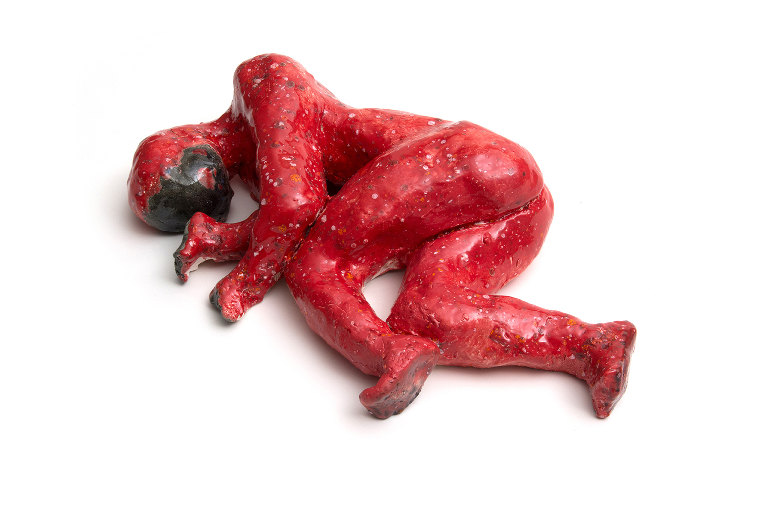 Mark Smith, Not titled, 2016, ceramic, 10.5 x 38 x 23 cm.