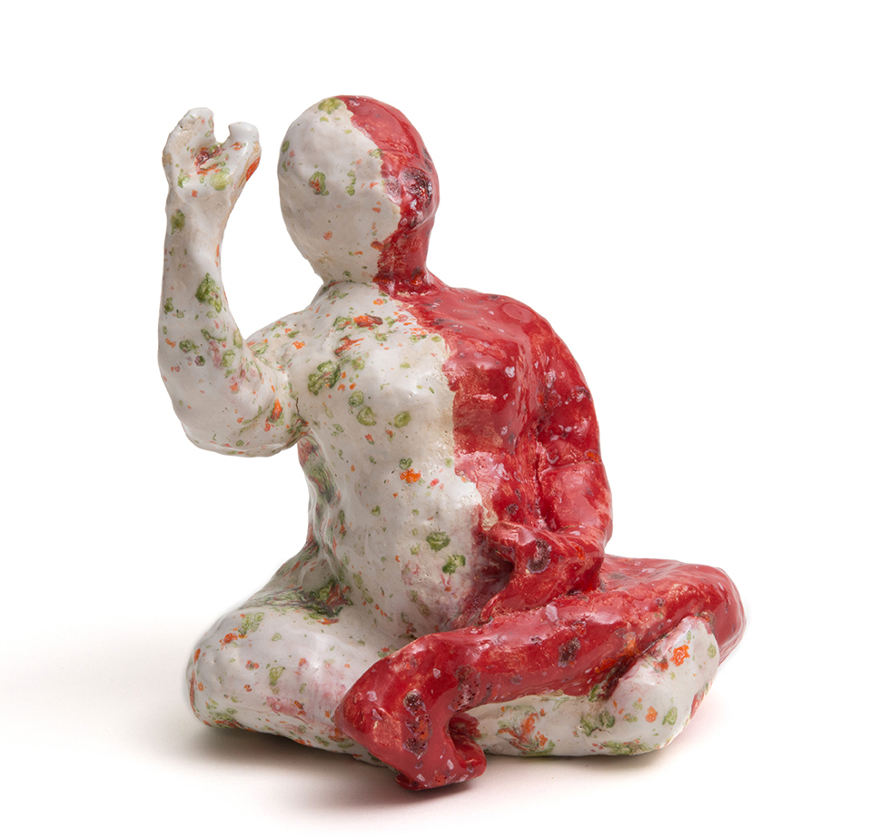 Mark Smith, Not titled, 2016, ceramic, 19 x 16 x 13cm.