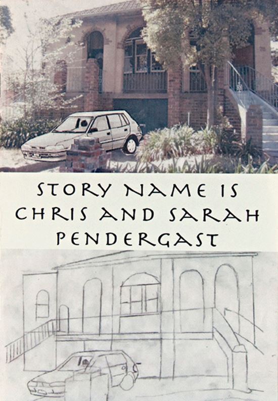 Chris O'Brien, Story Name Is Chris and Sarah Pendergast, 20 x 14.5 x 0.5 cm. Limited edition of 20.