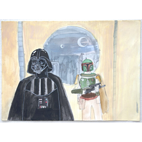 Darth Vader and Boba Fett
