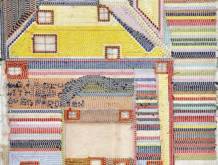 Fiona Longhurst, Not titled, 2004, thread, wool, embroidery, 44 x 43 cm