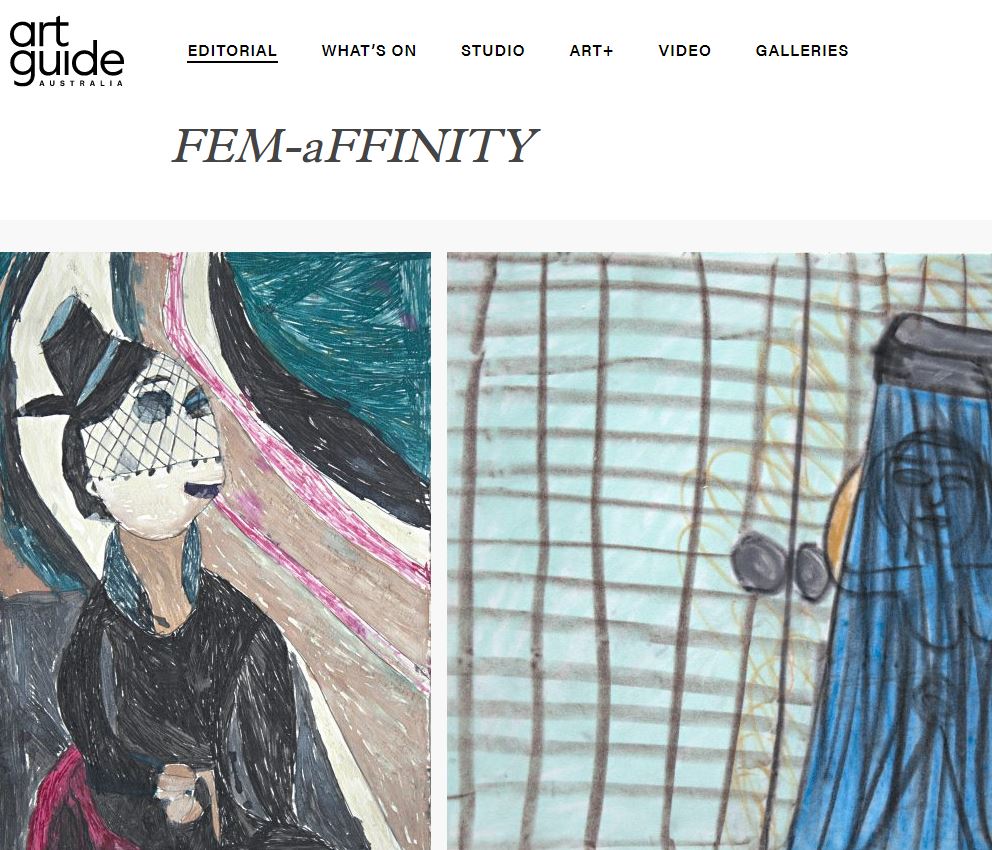ART GUIDE AUSTRALIA: FEM-aFFINITY Exhibition Preview | 2019
