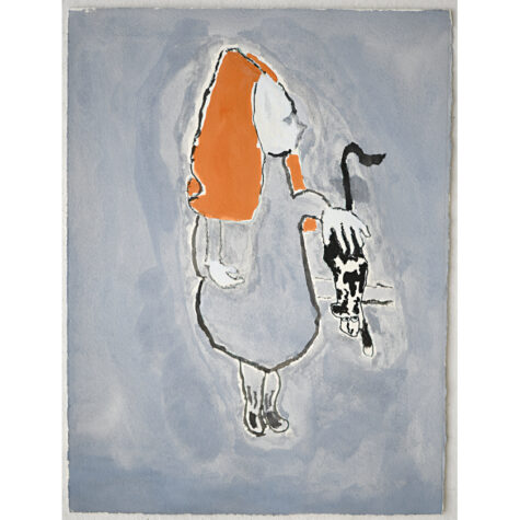 Untitled (Girl and Cat)