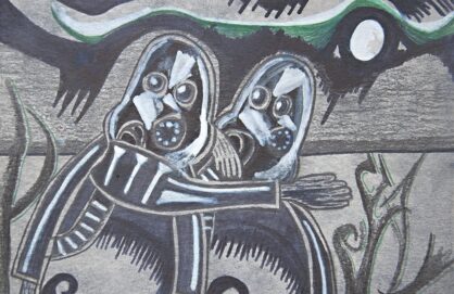 WHEN YOU WEAR THE MASK, THE MASK BECOMES YOU