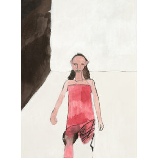 Walking down Catwalk