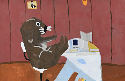 Matthew Gove and his Surfin’ Rabbit