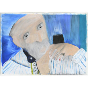 Malcolm Wearing his Pjyamas