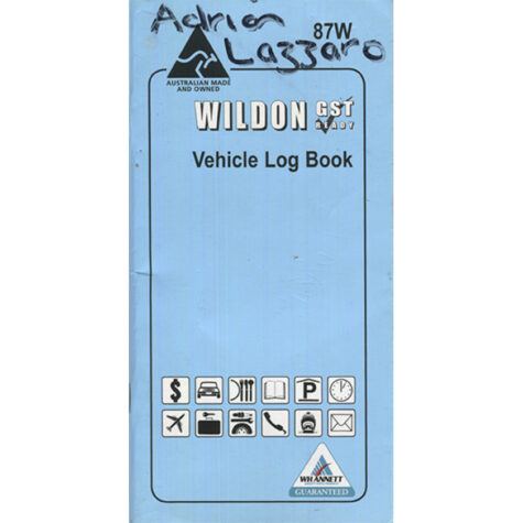 Wildon Vehicle Log