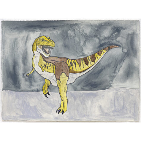 Tyrannosaurus Rex remade Dinosaurs (Dino crisis fan made drawing)