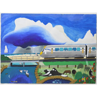 Railway along the Coast