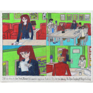 After Check the Text, Kianas Information was never Realized. But, At the Library, She Believe Everybody If Things Done Wrong